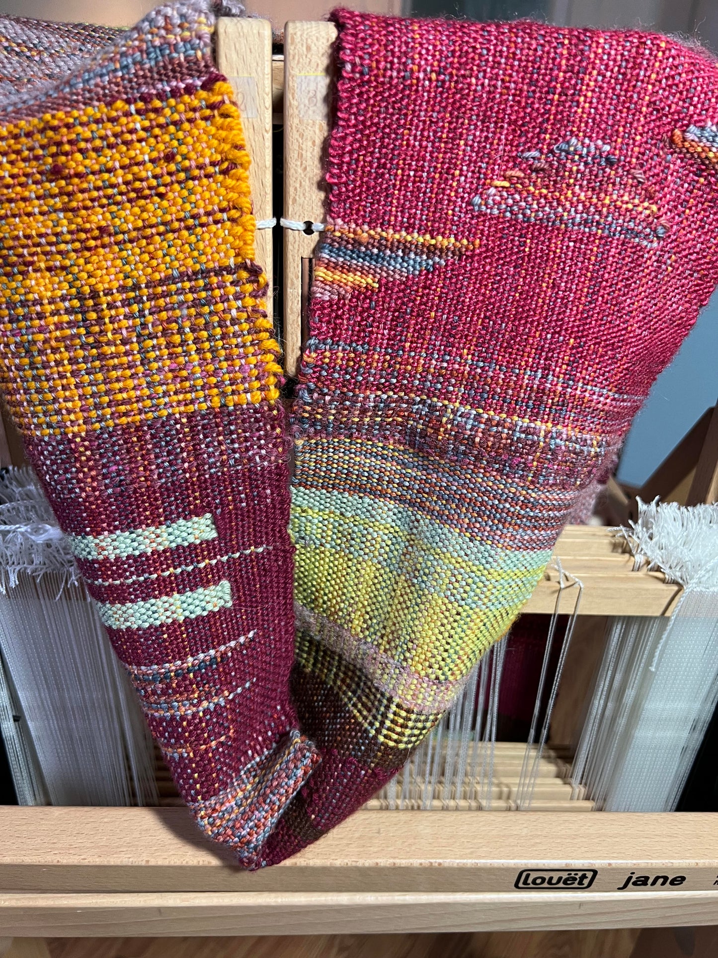 Free Form Woven Scarf