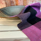 Finger Tip Towel Purple, Pink and Black Cotton