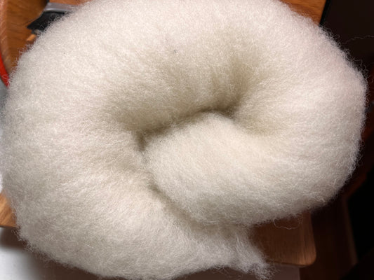 Scoured White Merino