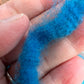 Blue Polypal for carding, combing, spinning and felting