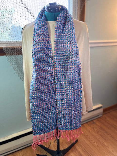 Tricolor Long Scarf