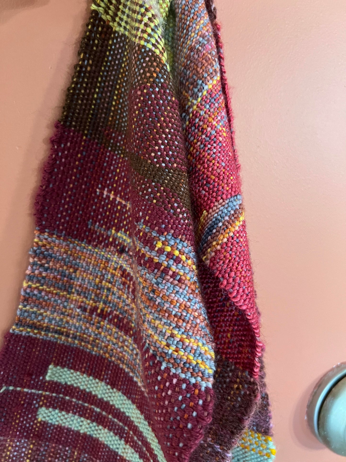 Free Form Woven Scarf
