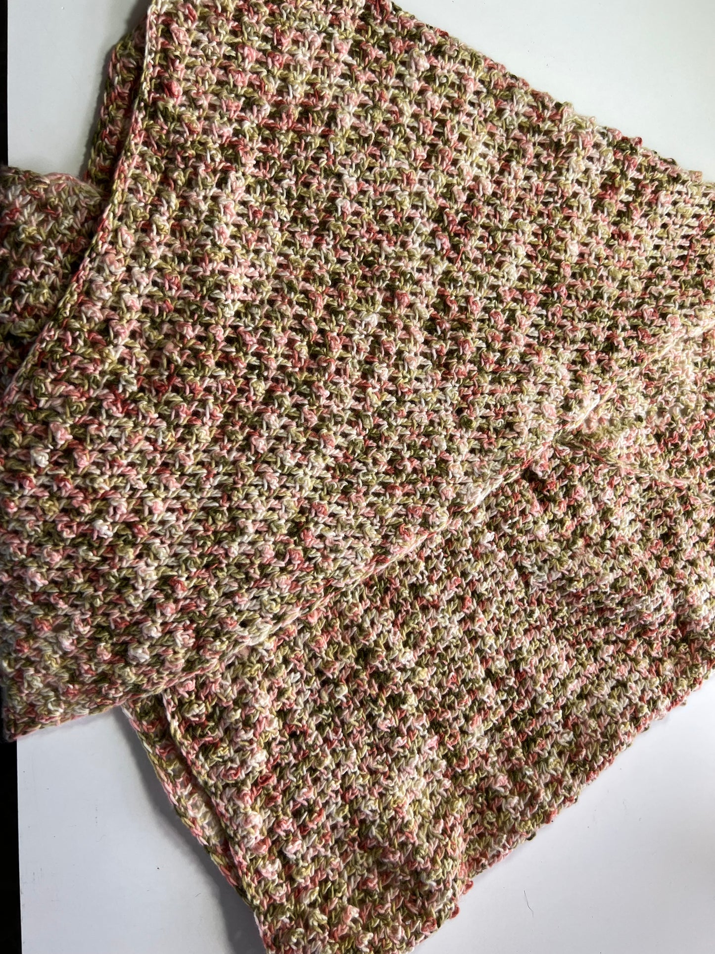 Triangular Rose Shawl