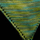 green and yellow scarf