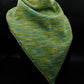 green and yellow scarf