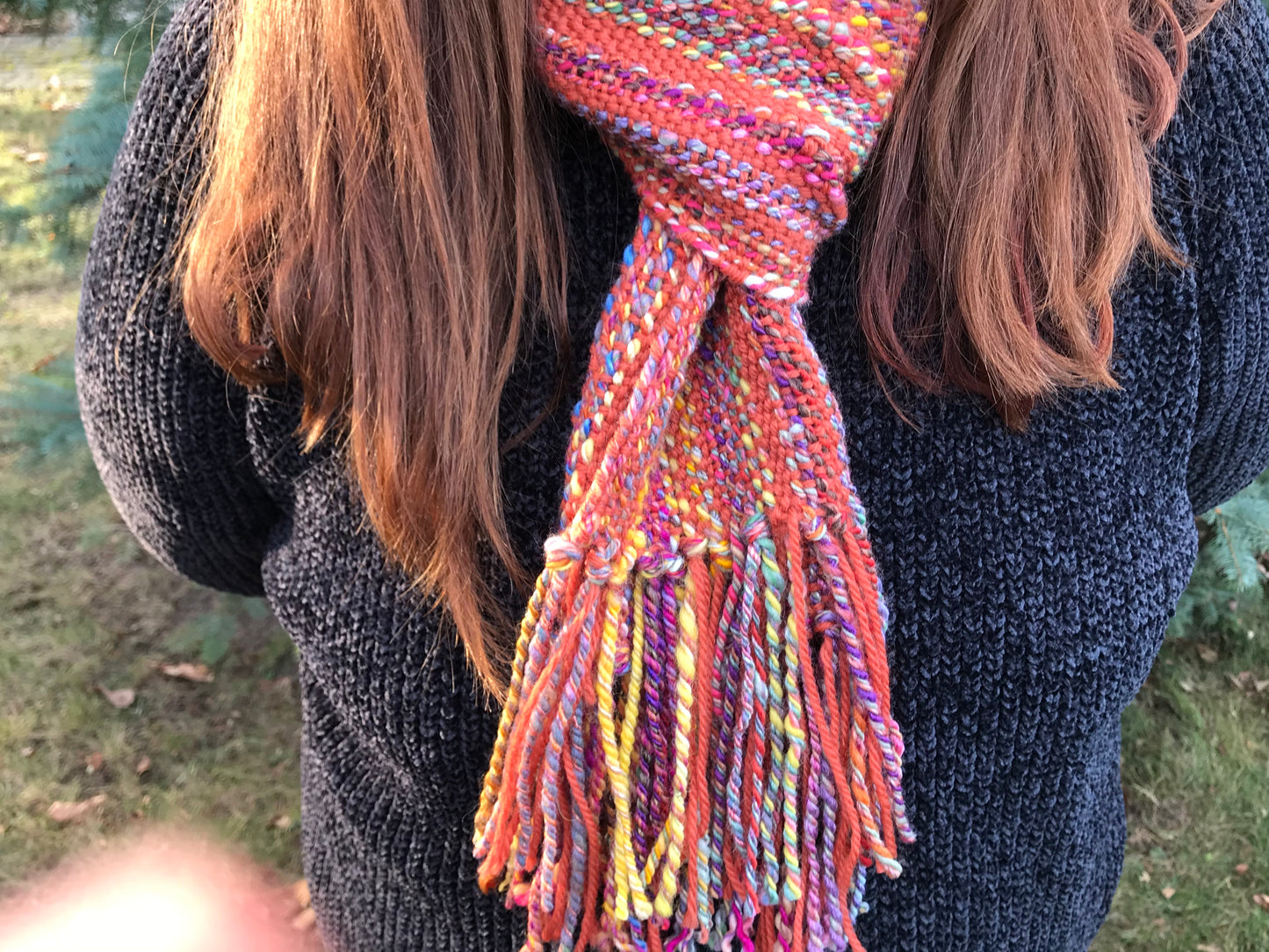 Color Work Scarf