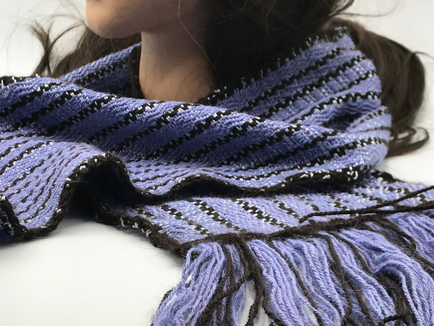 Silk and Alpaca Scarf