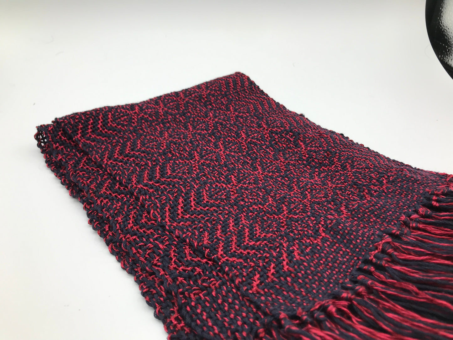 Shadow Weave Silk Scarf