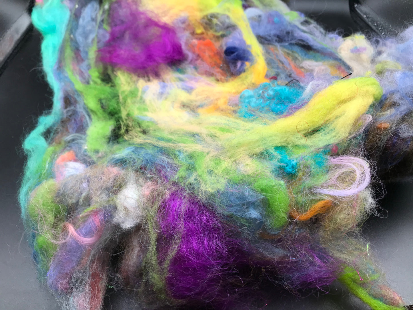 Mixed Fiber Art Batt