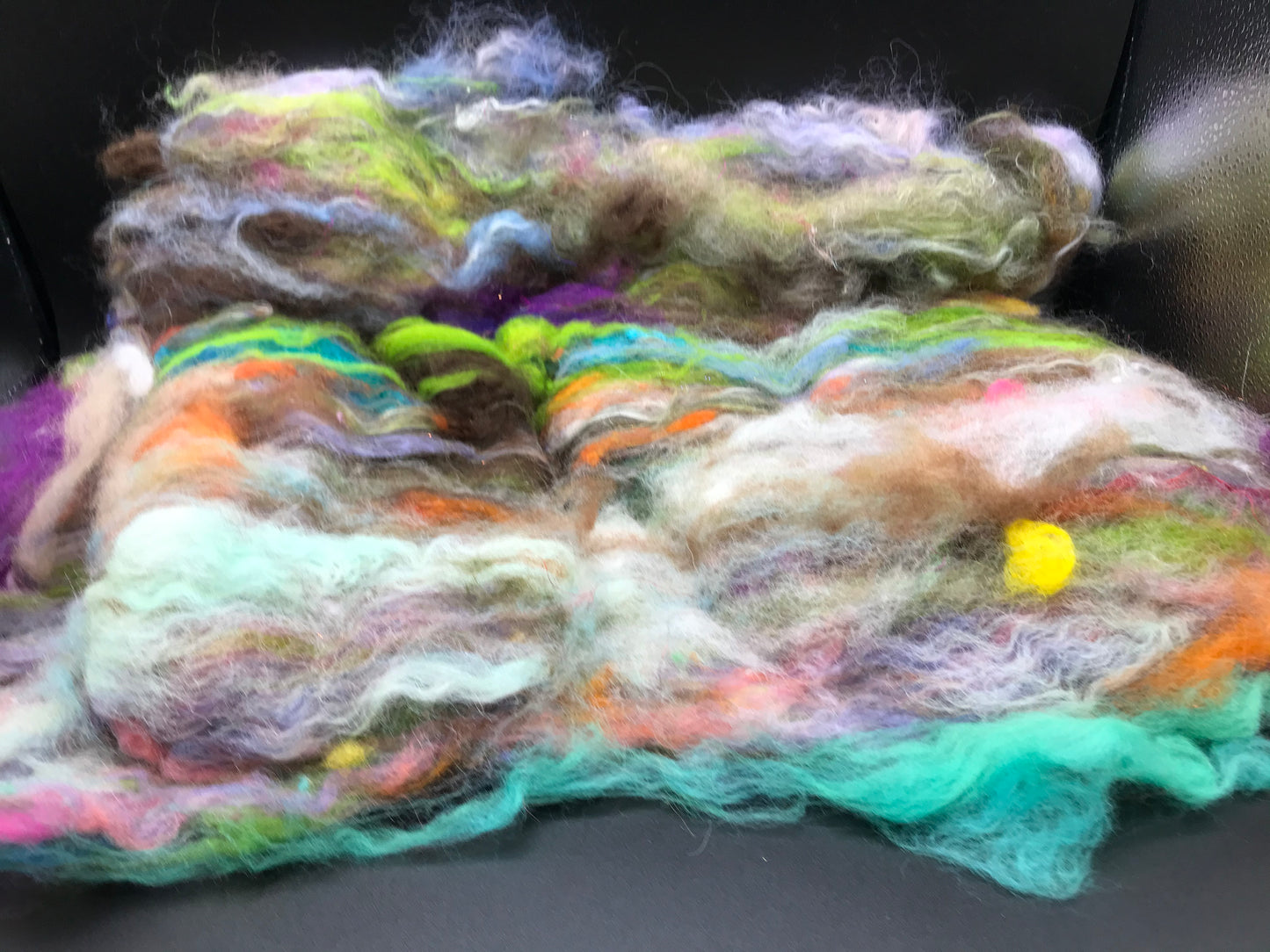 Mixed Fiber Art Batt