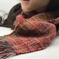 Hand Dyed Soft Wool Scarf