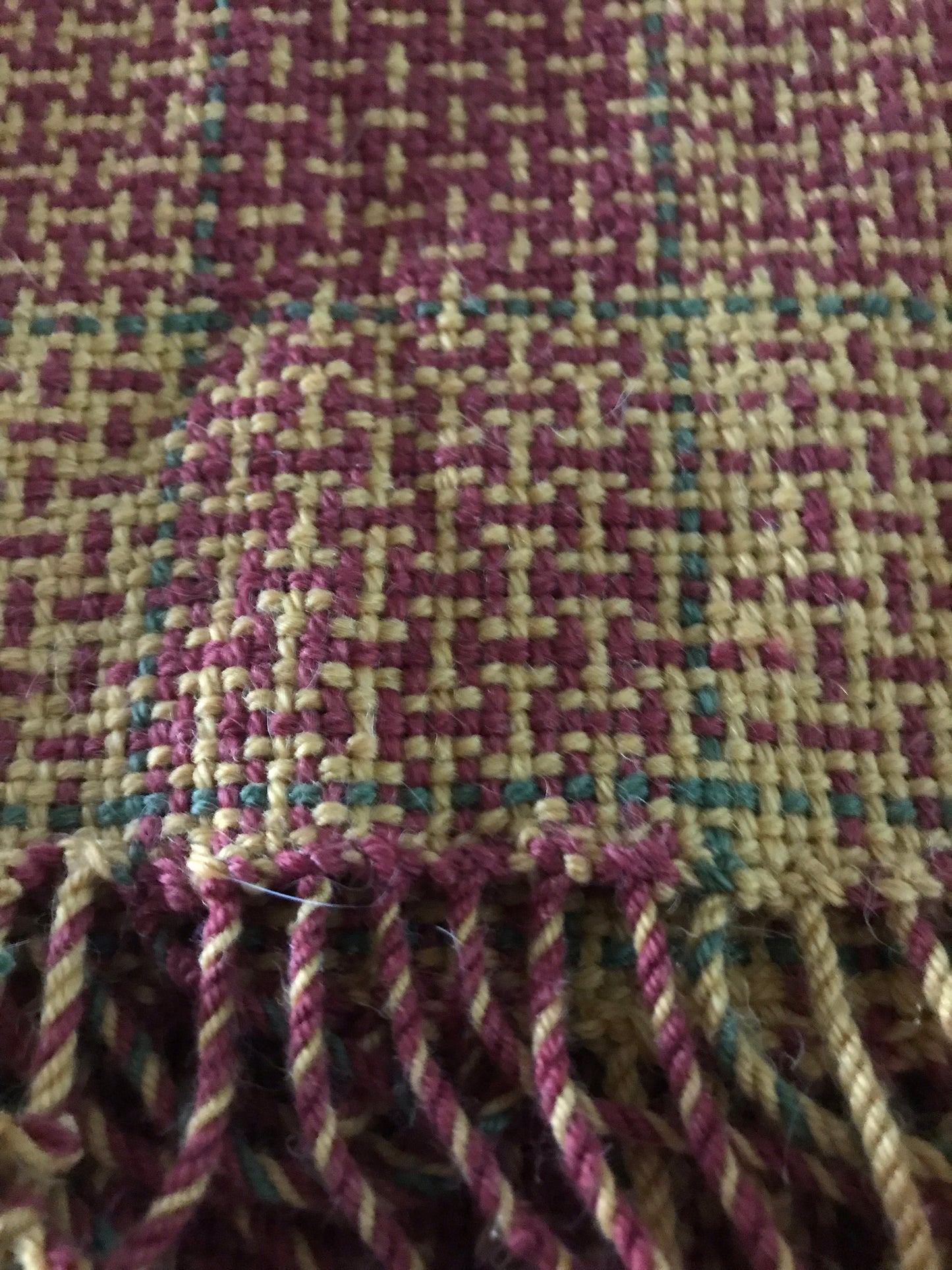 Fall Color-Work Scarf 1